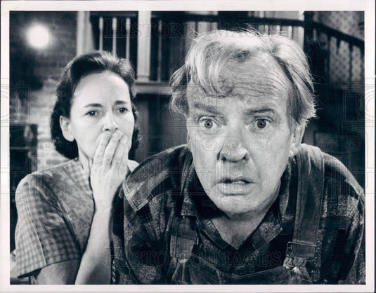 1969 Actors Teresa Wright & Arthur Kennedy Press Photo - Historic Images