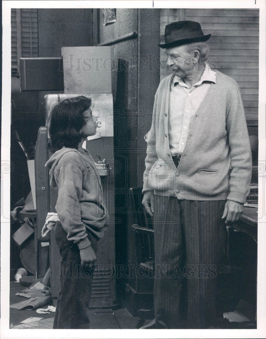 1978 Actors Jack Albertson & Gabriel Melgar Press Photo - Historic Images