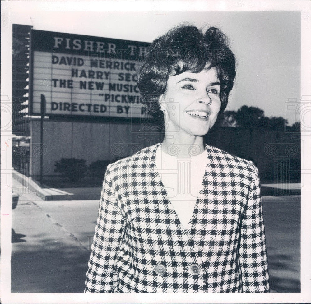 1965 Actress Sybil Scotford Press Photo - Historic Images