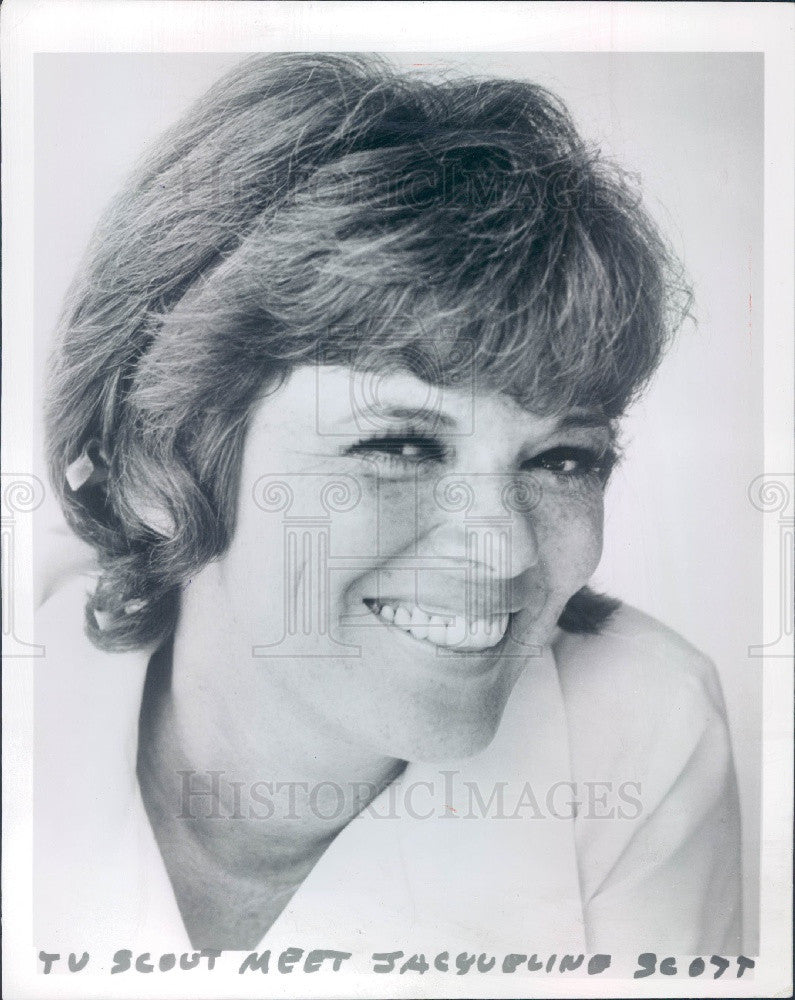 1971 Actress Jacqueline Scott Press Photo - Historic Images