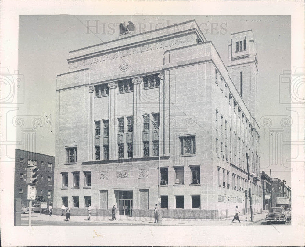 1955 Chicago Joint Board Building Press Photo - Historic Images