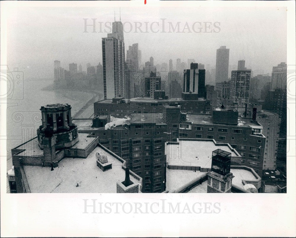 1983 Downtown Chicago Press Photo - Historic Images