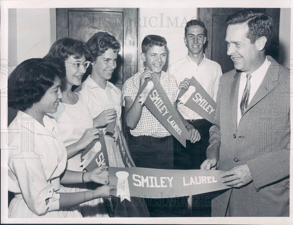 1959 Denver CO Smiley Jr High Students Press Photo - Historic Images