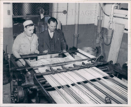 1946 Detroit MI Election Ballots Press Photo - Historic Images