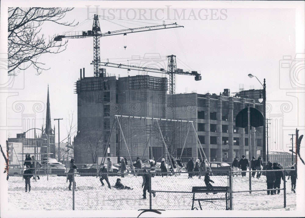 1966 Detroit Michigan Trade Center Press Photo - Historic Images