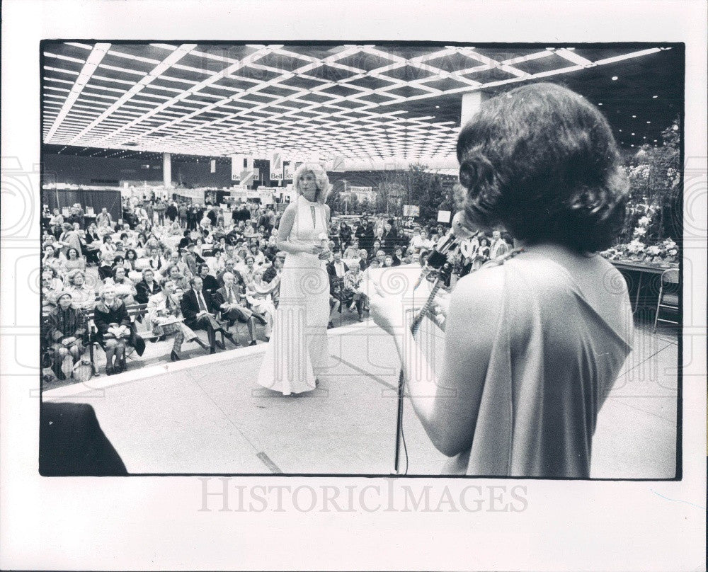 1979 Detroit MI Miss Springtime Renee Bowes Press Photo - Historic Images