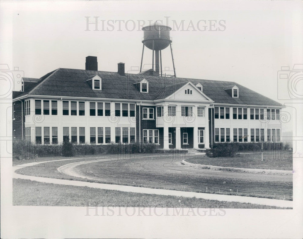 1932 Detroit Leland Tuberculosis Sanatorium Press Photo - Historic Images