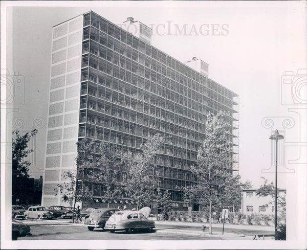 1957 Chicago IL Prairie Ave Courts Apts Press Photo - Historic Images