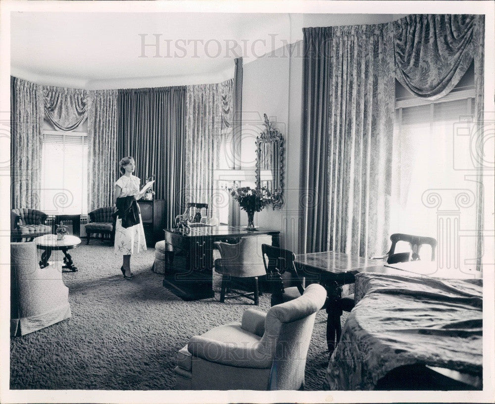 1953 Chicago Illinois Congress Hotel Press Photo - Historic Images