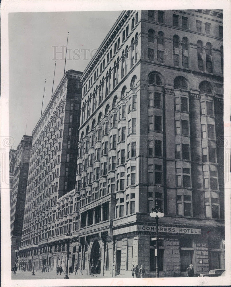 1962 Chicago Illinois Congress Hotel Press Photo - Historic Images