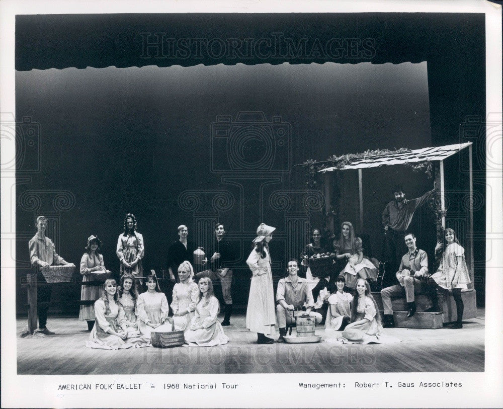 1968 American Folk Ballet Press Photo - Historic Images