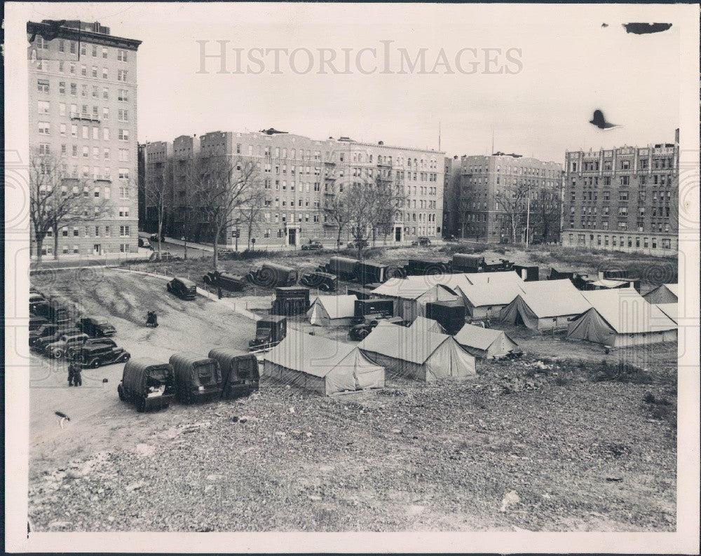 1940 Great Britain Mobile Field Hospital Press Photo - Historic Images