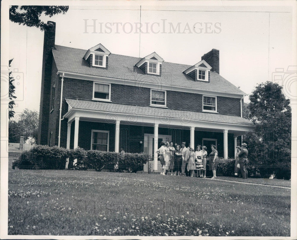 1959 Eaton Rapids MI VFW National Home Press Photo - Historic Images