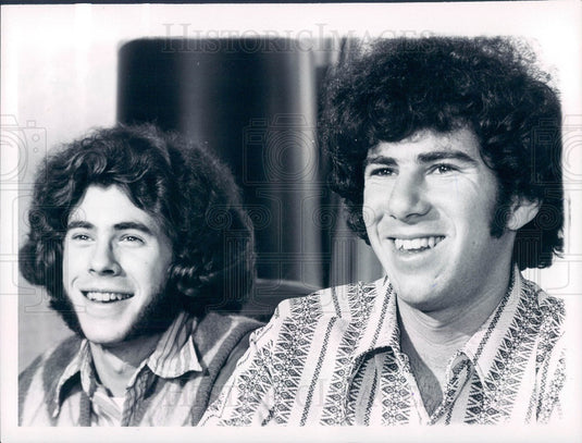 1973 Actors Gary Grimes/Jerry Houser Press Photo - Historic Images