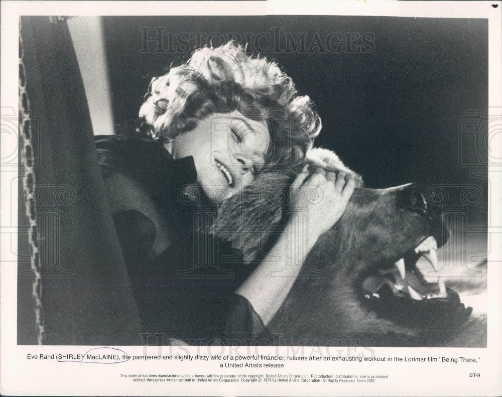 1980 Actress Shirley MacLaine Press Photo - Historic Images