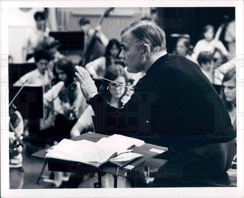 1969 Conductor Sixten Ehrling Press Photo - Historic Images