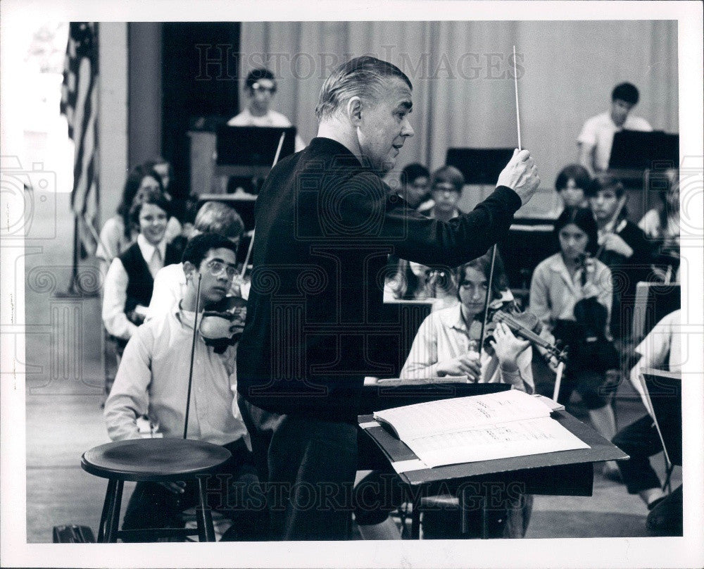 1969 Conductor Sixten Ehrling Press Photo - Historic Images