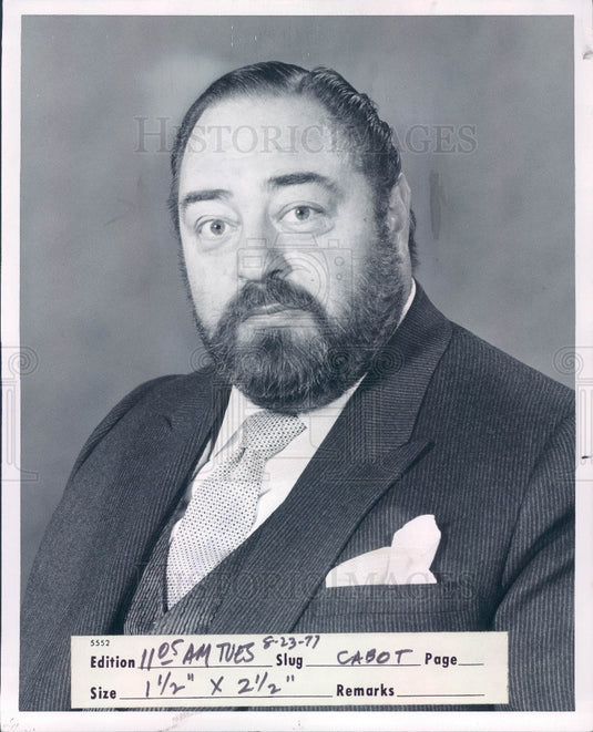 1966 Actor Sebastian Cabot Press Photo - Historic Images