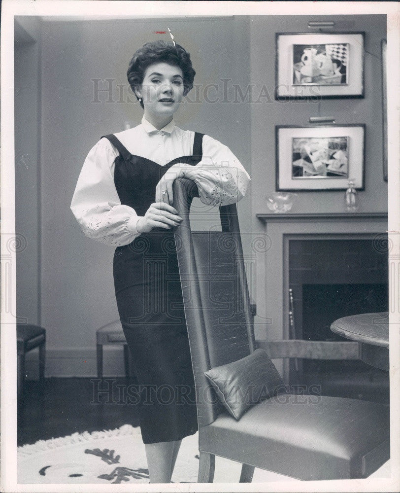 1957 Actor/Singer Polly Bergen Press Photo - Historic Images