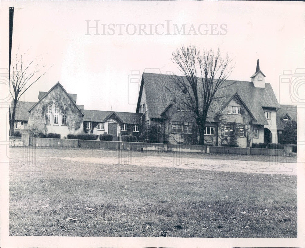 1960 Allendale Farm School Lake Villa IL Press Photo - Historic Images