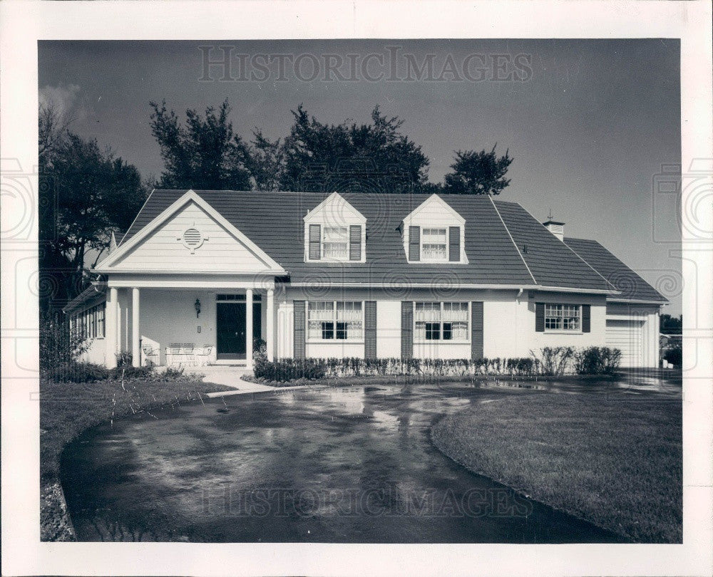 1967 Wilmette IL Aluminum House Press Photo - Historic Images