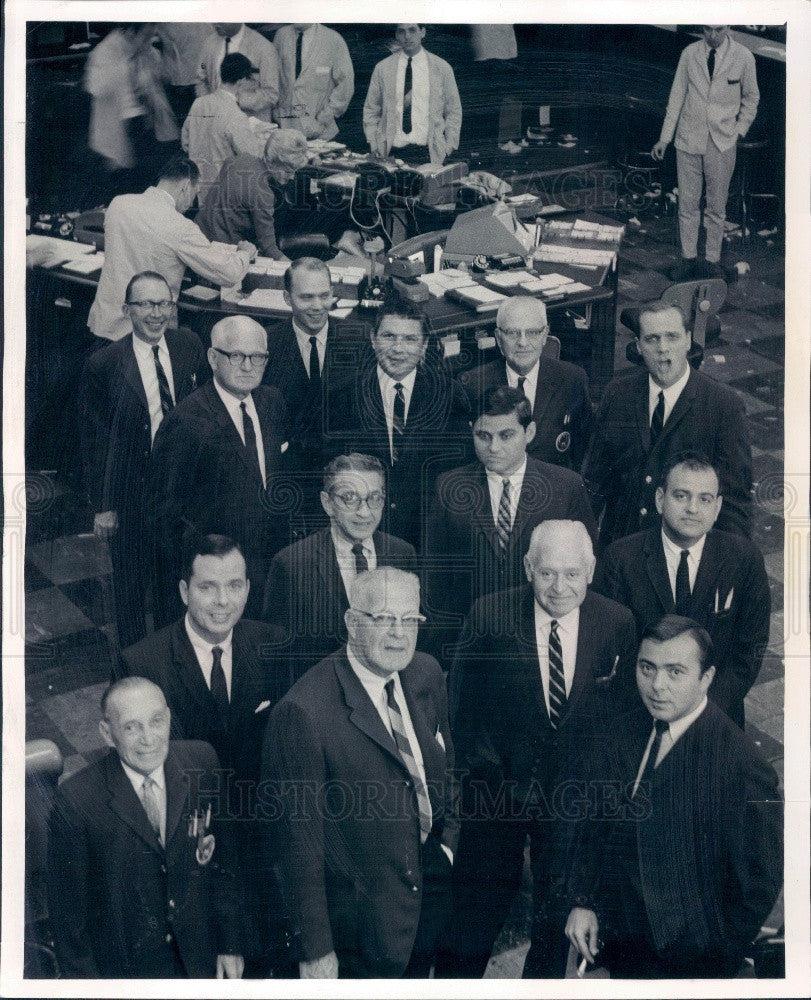 1966 Chicago Midwest Stock Exchange Press Photo - Historic Images