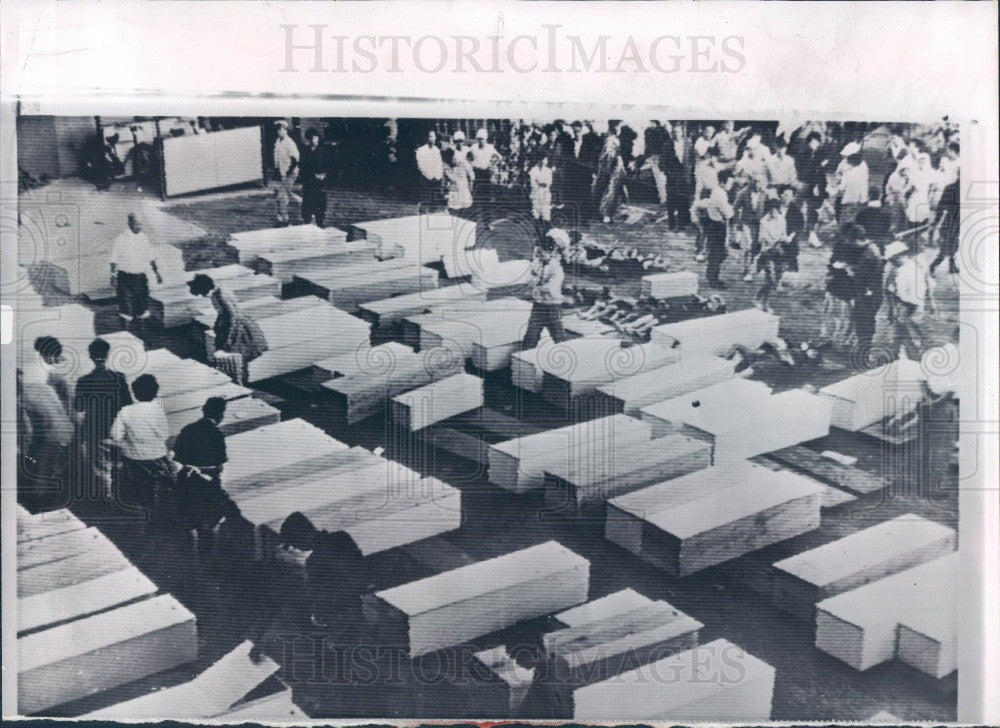 1959 Japan Devastating Typhoon Press Photo - Historic Images