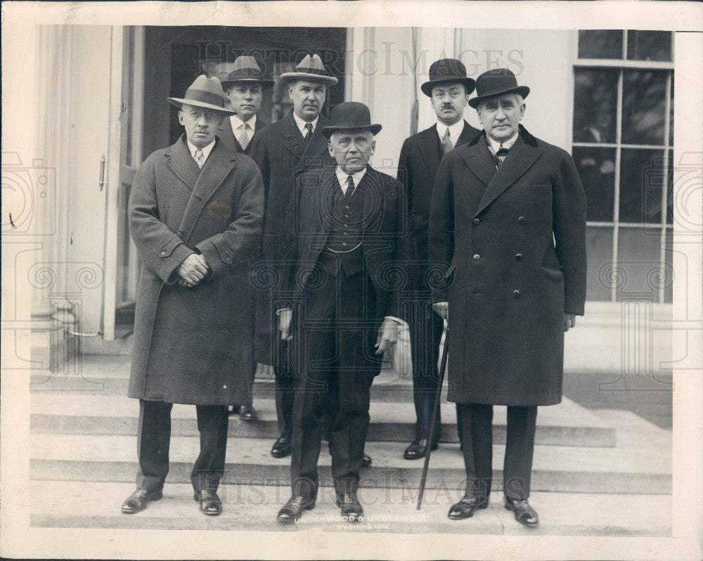 1928 US Secretary of State Frank Kellogg Press Photo - Historic Images