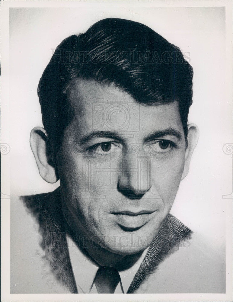 1961 Poet and TV Host John Ciardi Press Photo - Historic Images