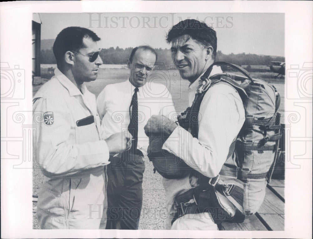 1961 Federal Aviation Agency Najeeb Halsby Press Photo - Historic Images