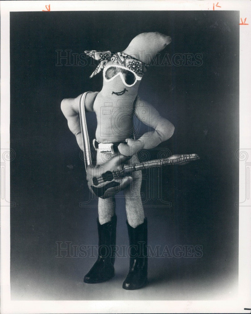 1986 Bruce Stringbean Doll Press Photo - Historic Images