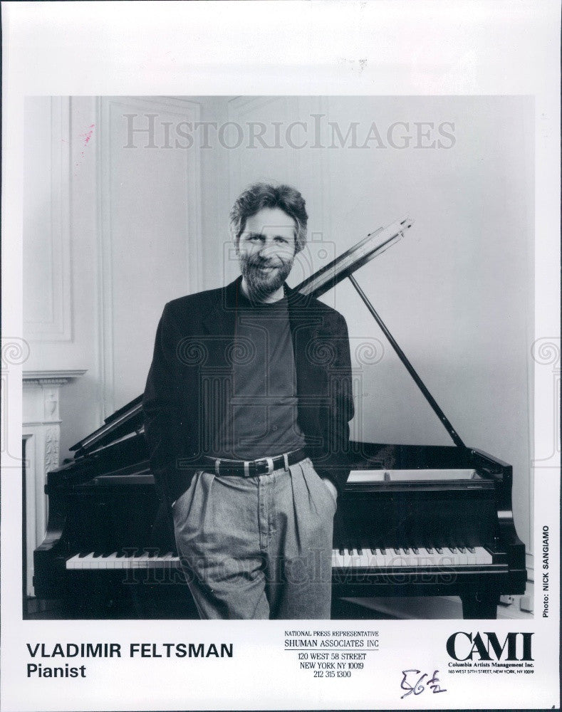 1993 Pianist Vladimir Feltsman Press Photo - Historic Images