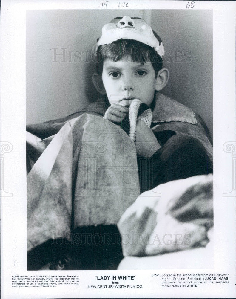 1988 Actor Lukas Haas Press Photo - Historic Images