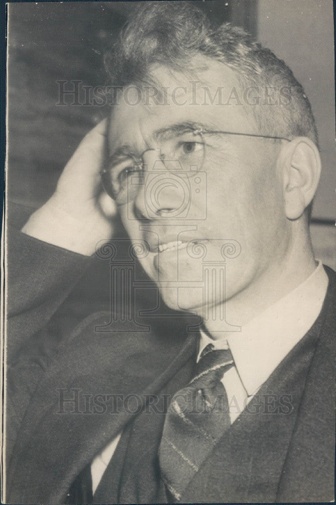 1937 Vermont Governor George Aiken Press Photo - Historic Images