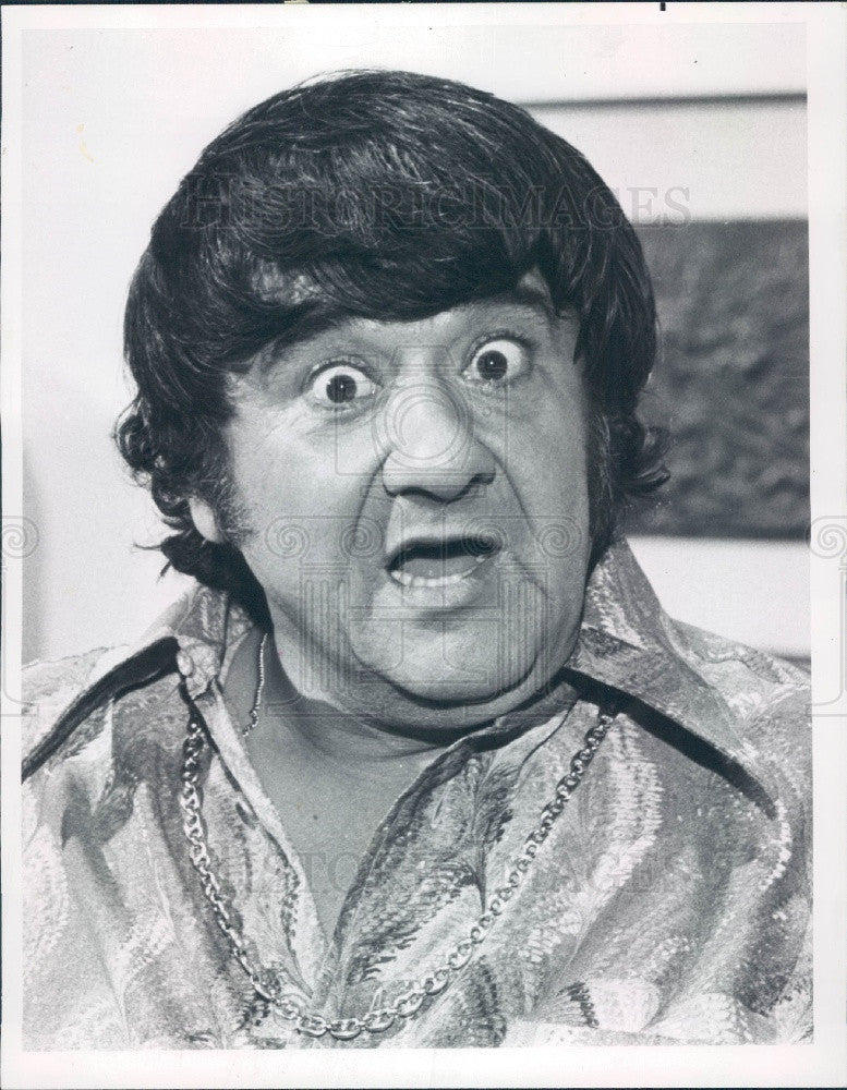 1974 Actor/Comedian Buddy Hackett Press Photo - Historic Images