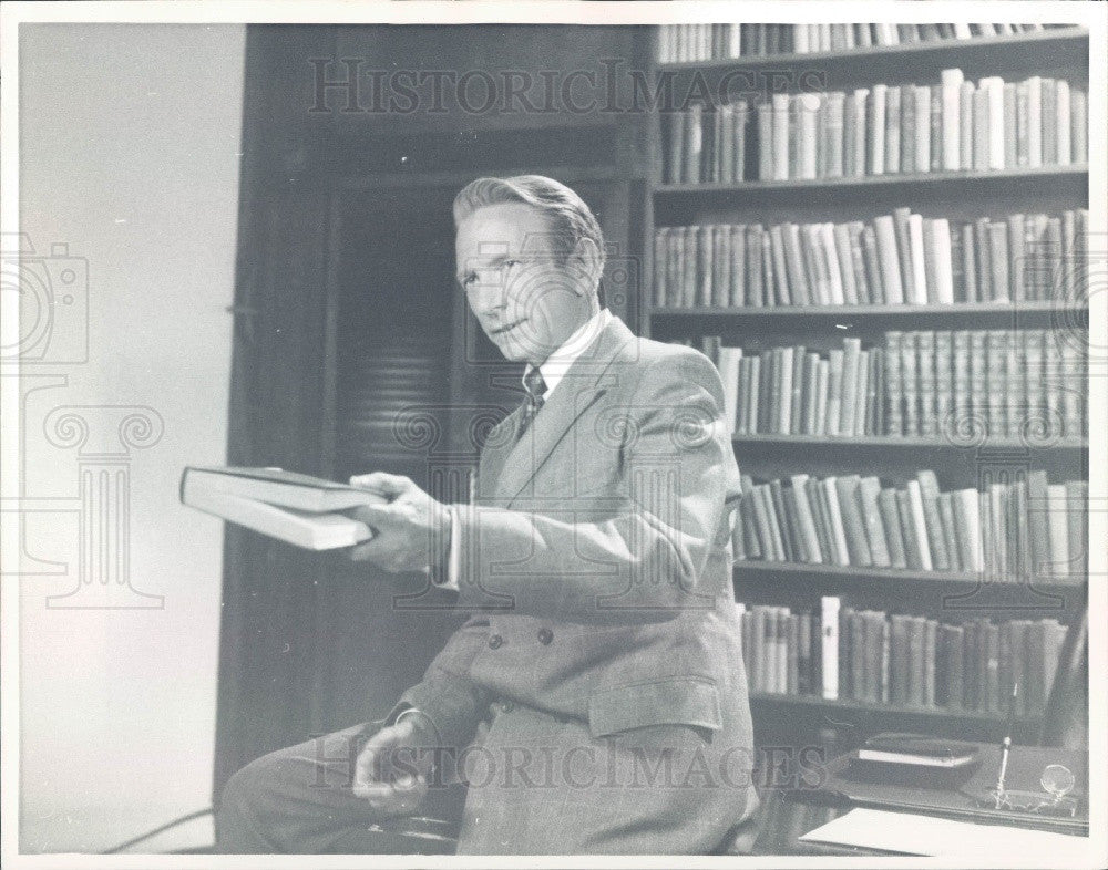 1971 Educator Dr Albert Burke Press Photo - Historic Images