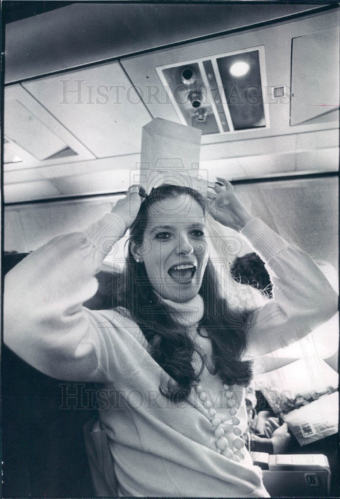 1981 Denver Post Reporter Nancy Burkhart Press Photo - Historic Images