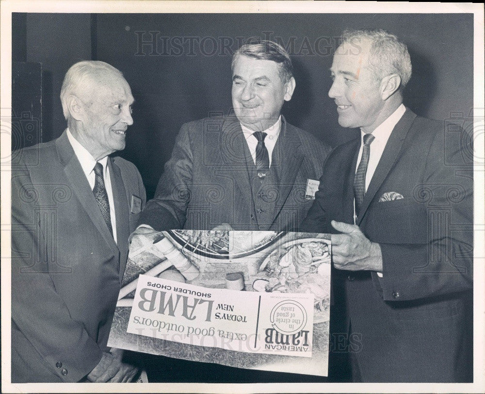 1969 Sheep Expert Joseph M Burke Press Photo - Historic Images