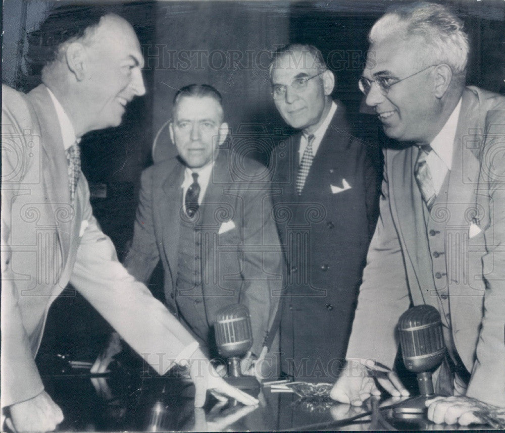 1948 Communist Editor Louis Budenz Press Photo - Historic Images