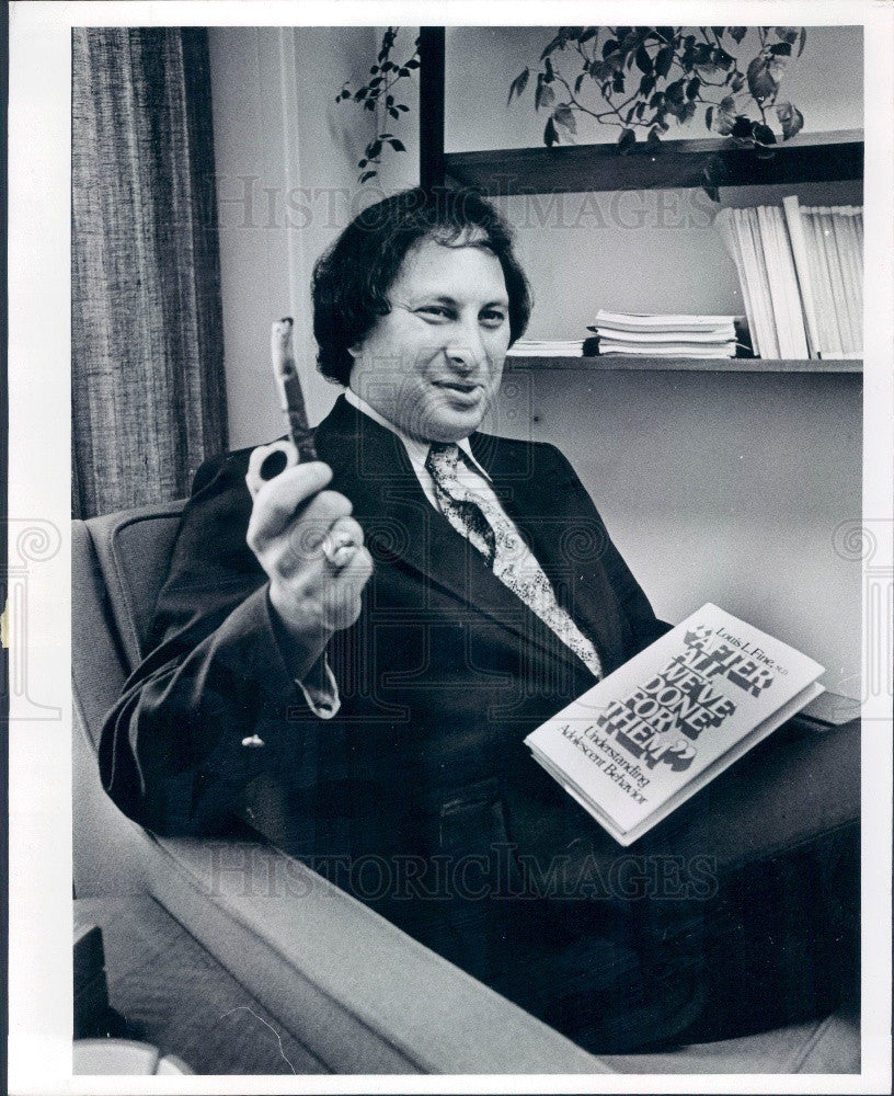 1978 Author Louis Fine Press Photo - Historic Images