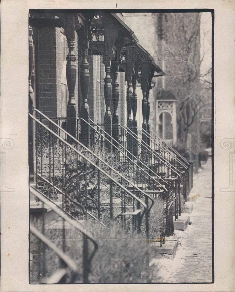 1975 Mid-North Chicago IL House Press Photo - Historic Images