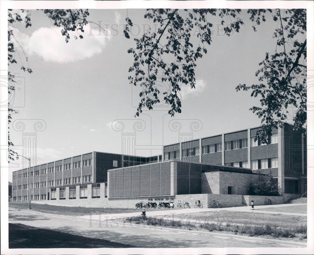 1965 Carbondale S IL Univ Wham Educ Bldg Press Photo - Historic Images