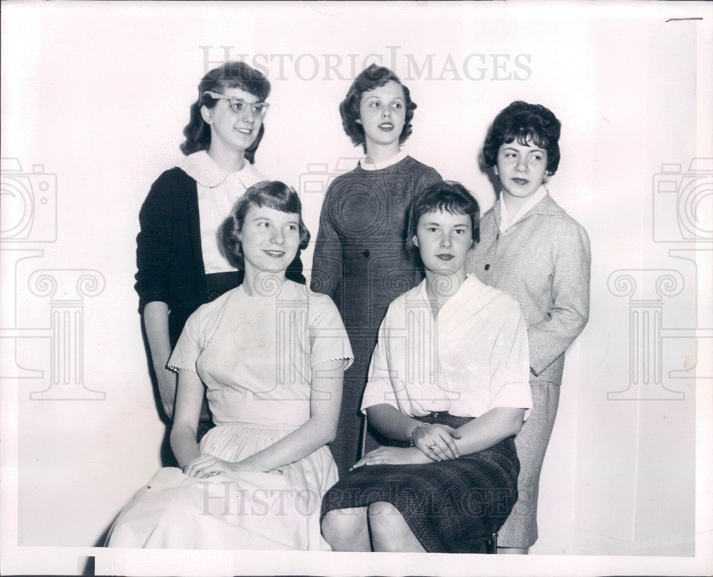 1960 Chicago IL State St Volunteer of Year Press Photo - Historic Images