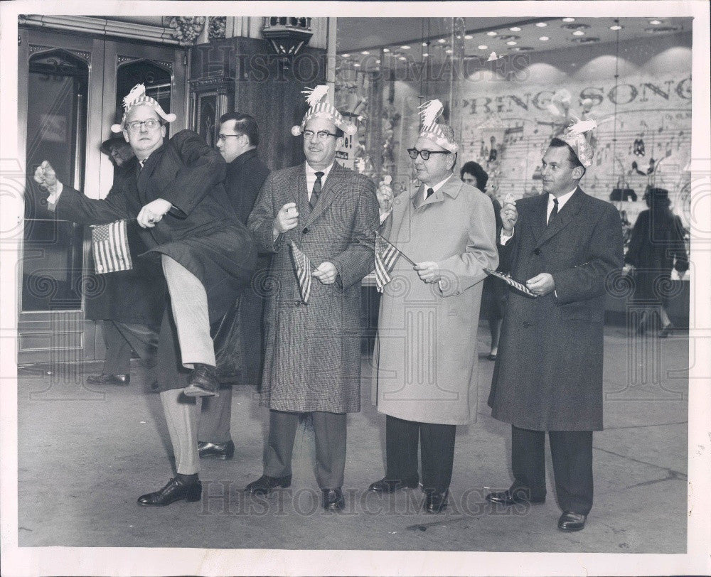 1968 Chicago IL State St Execs Named George Press Photo - Historic Images