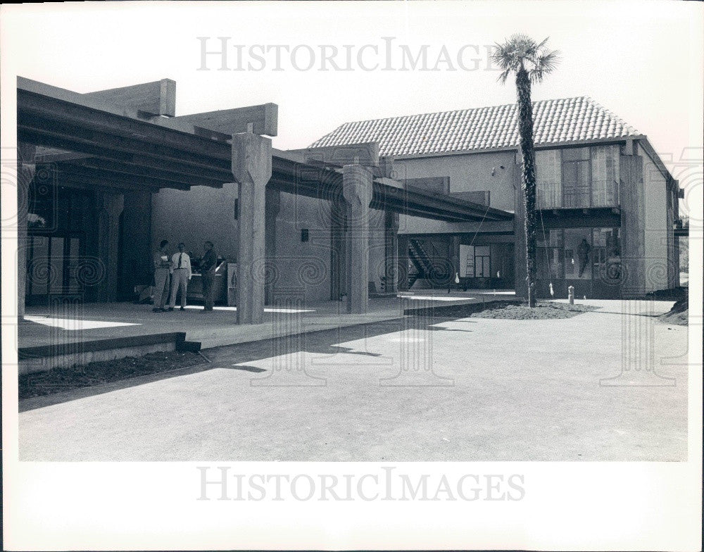 1964 CA Stanford Univ Storke Bldg Press Photo - Historic Images