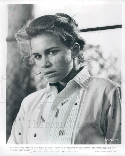 1983 Actress Valerie Kaprisky Press Photo - Historic Images