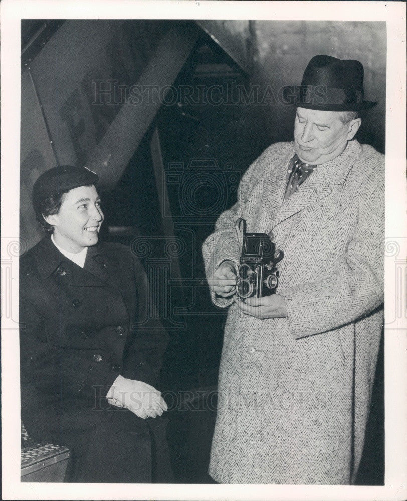 1960 Actor Maurice Chevalier Press Photo - Historic Images