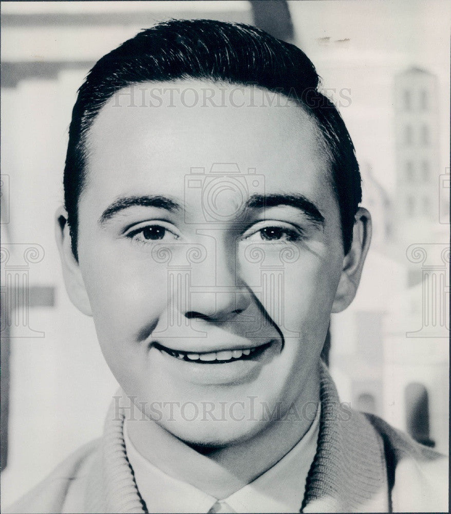 Undated Actor Tommy Kirk Press Photo - Historic Images