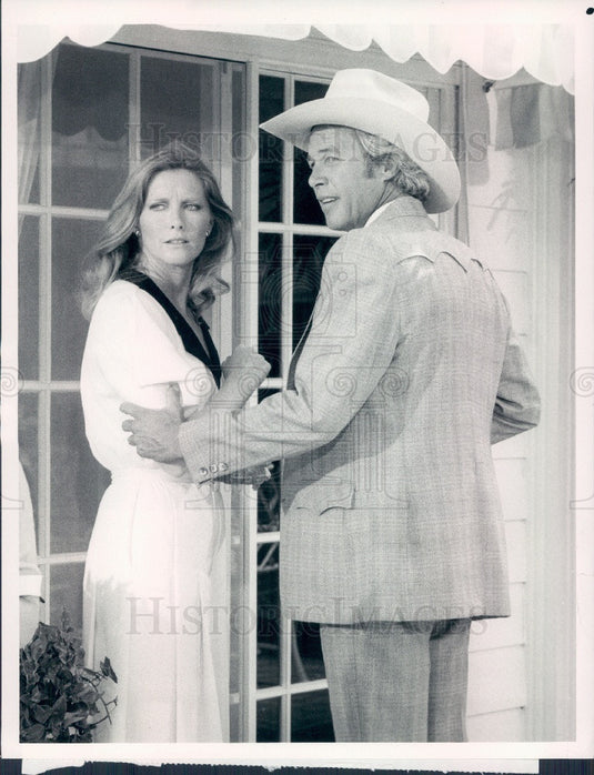 1982 Actors Susan Howard & Steve Kanaly Press Photo - Historic Images