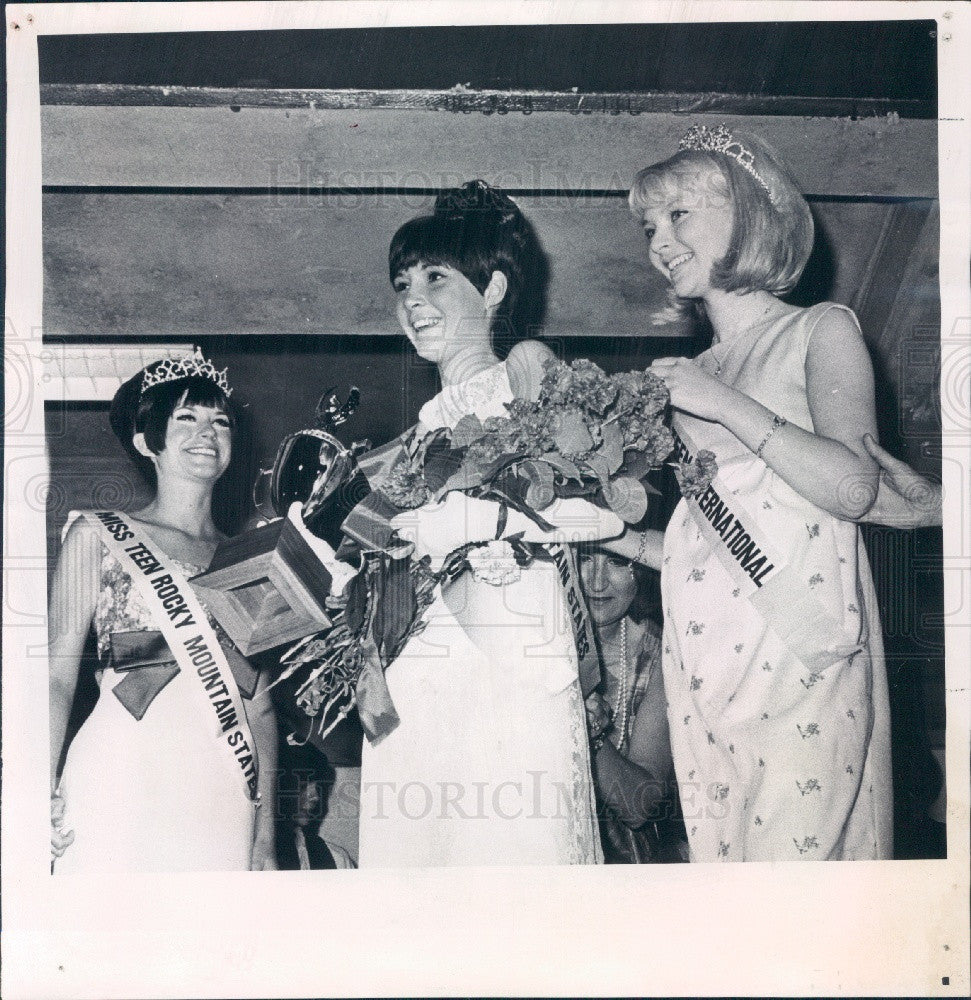 1967 Miss Teen Rocky Mountain States Press Photo - Historic Images